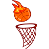 basketball flame