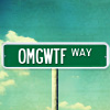 omgwtf way sign