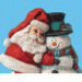 Father Christmas & Snowman