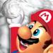 Mario With A Snowball