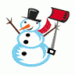 Snowman With Spade
