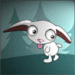 animated rabbit walking