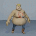3D Fat Man Walk